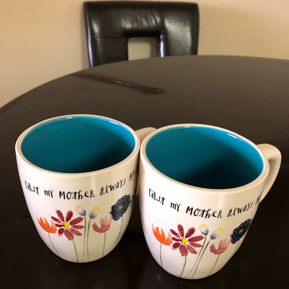 Rae Dunn Bloom mug set